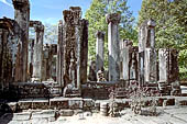 Angkor Thom - Bayon temple, east gopura of the third enclosure 